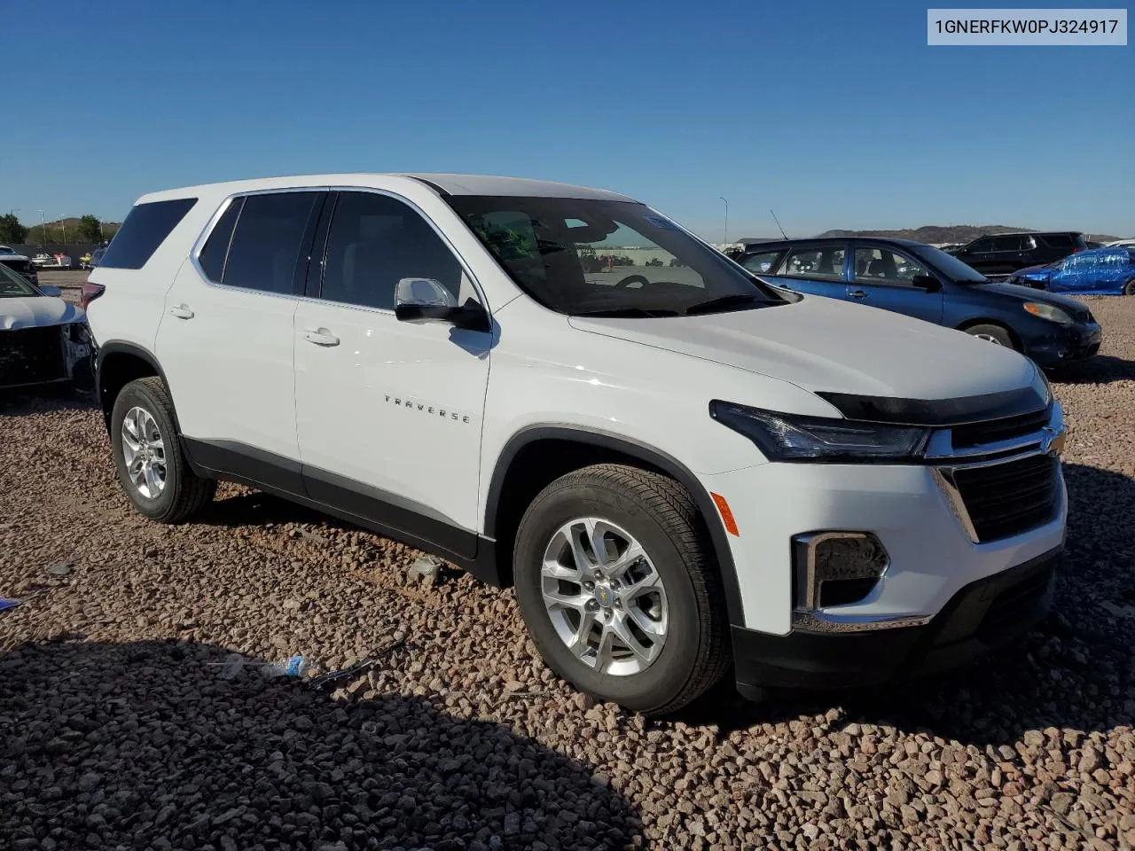 2023 Chevrolet Traverse Ls VIN: 1GNERFKW0PJ324917 Lot: 77521164