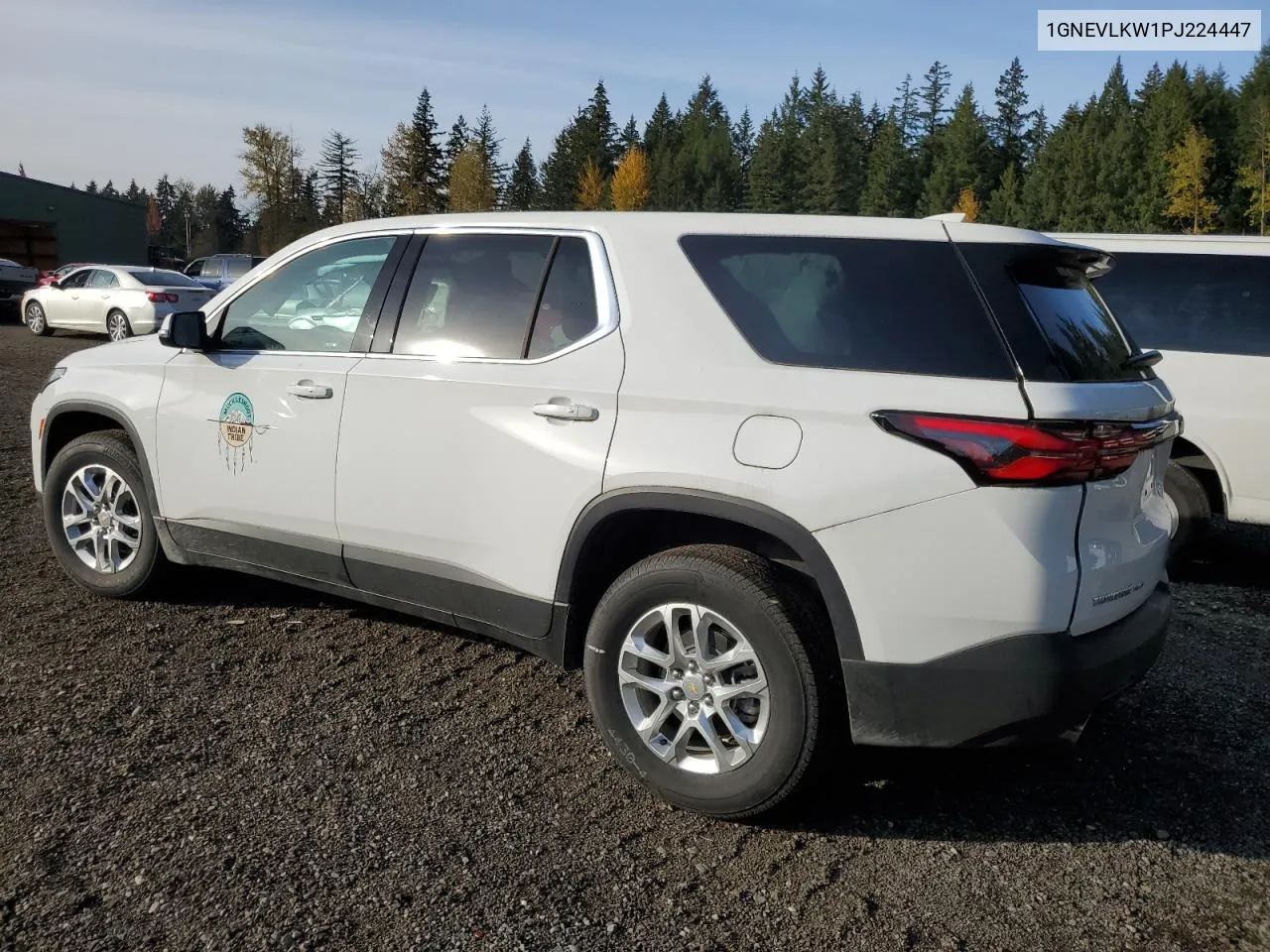 2023 Chevrolet Traverse Ls VIN: 1GNEVLKW1PJ224447 Lot: 77578034