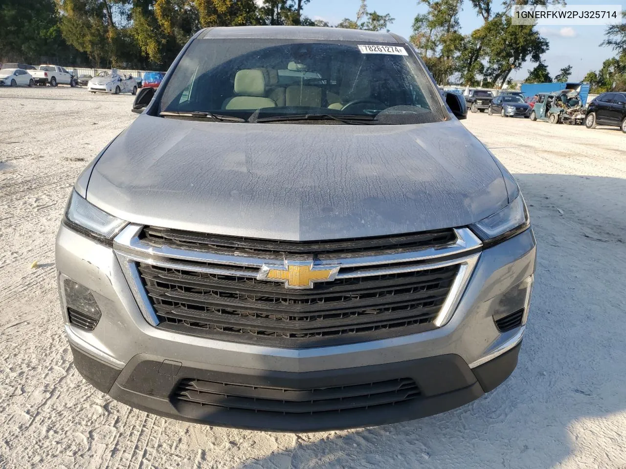 2023 Chevrolet Traverse Ls VIN: 1GNERFKW2PJ325714 Lot: 78261274