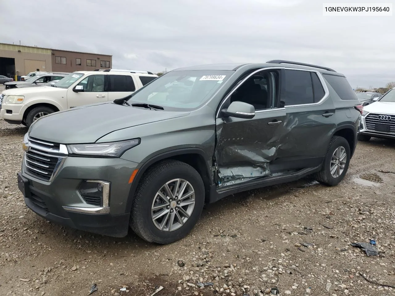 2023 Chevrolet Traverse Lt VIN: 1GNEVGKW3PJ195640 Lot: 78799634