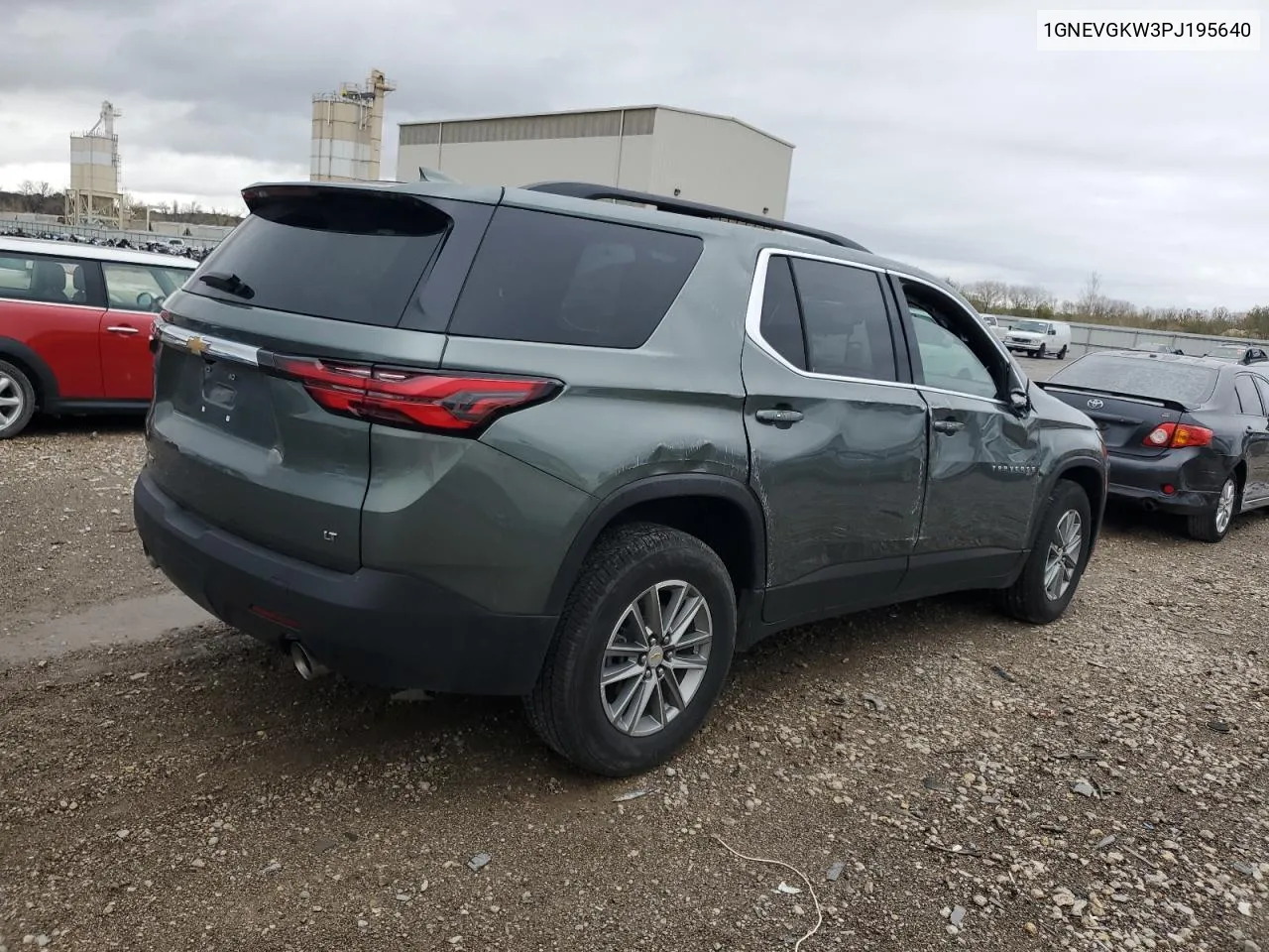 2023 Chevrolet Traverse Lt VIN: 1GNEVGKW3PJ195640 Lot: 78799634