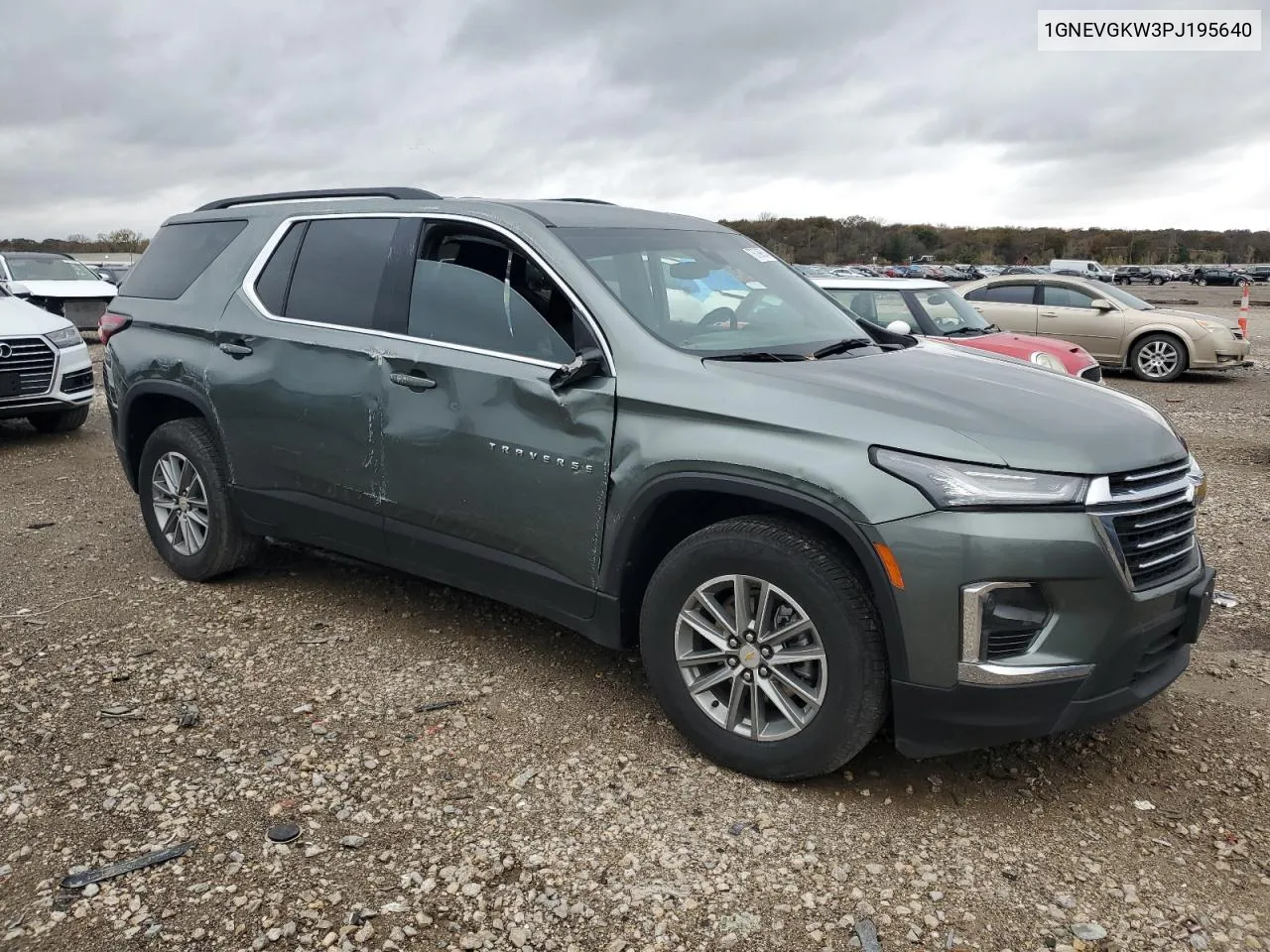 2023 Chevrolet Traverse Lt VIN: 1GNEVGKW3PJ195640 Lot: 78799634