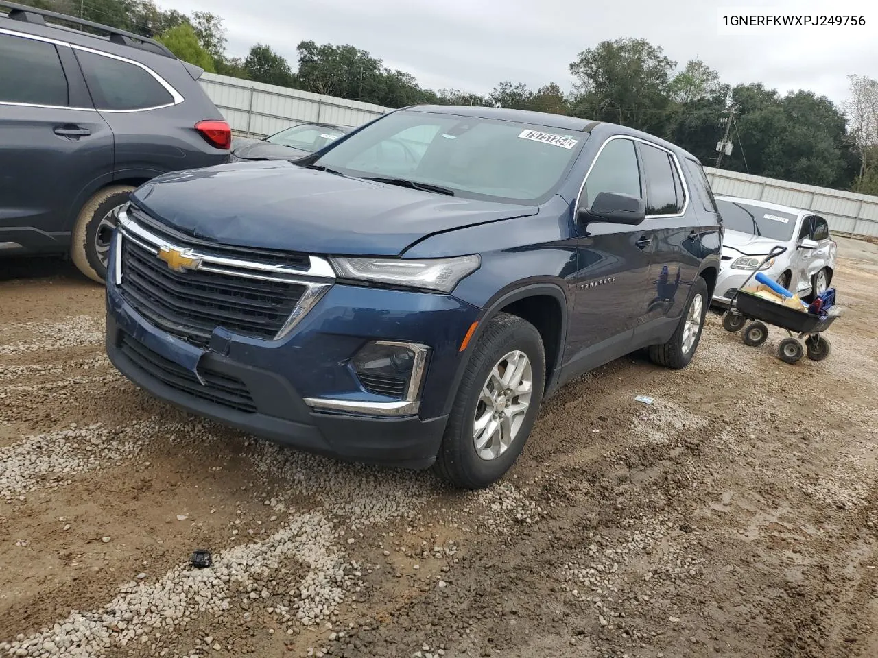 2023 Chevrolet Traverse Ls VIN: 1GNERFKWXPJ249756 Lot: 79751254