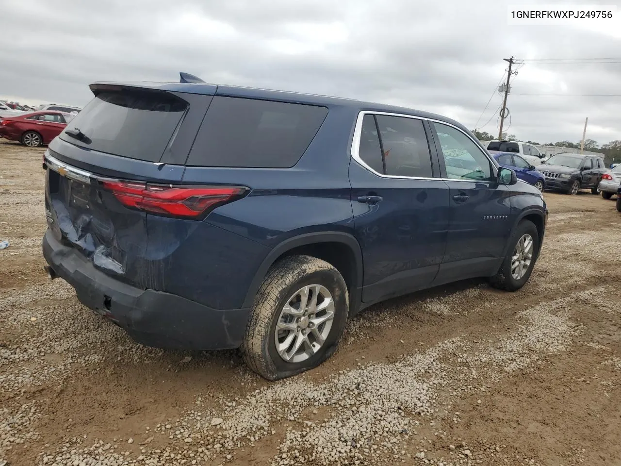 2023 Chevrolet Traverse Ls VIN: 1GNERFKWXPJ249756 Lot: 79751254