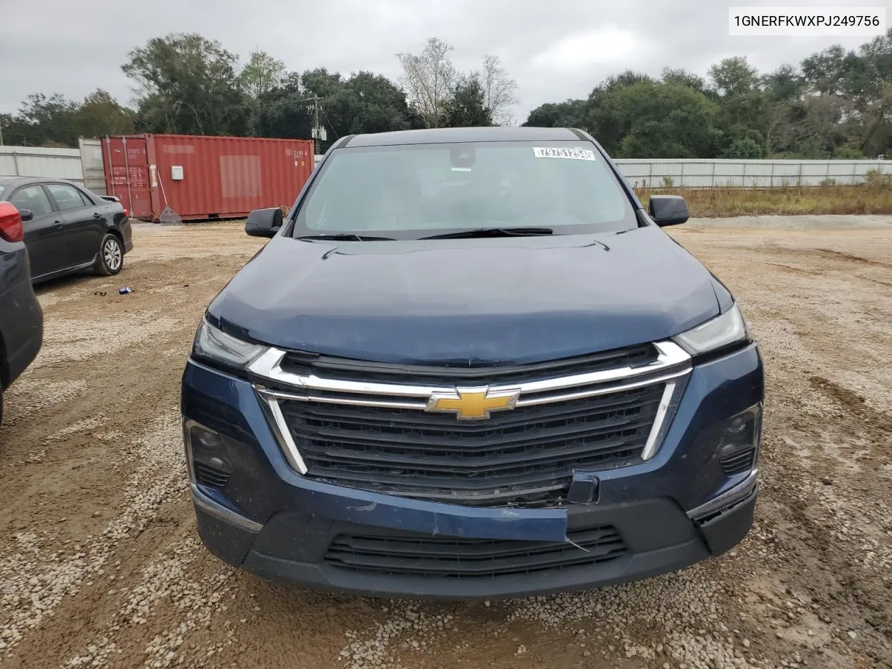 2023 Chevrolet Traverse Ls VIN: 1GNERFKWXPJ249756 Lot: 79751254