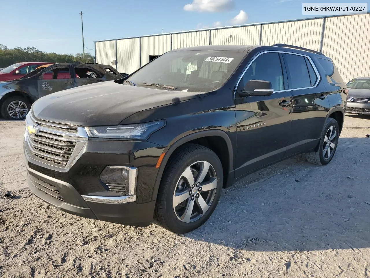 2023 Chevrolet Traverse Lt VIN: 1GNERHKWXPJ170227 Lot: 80064544