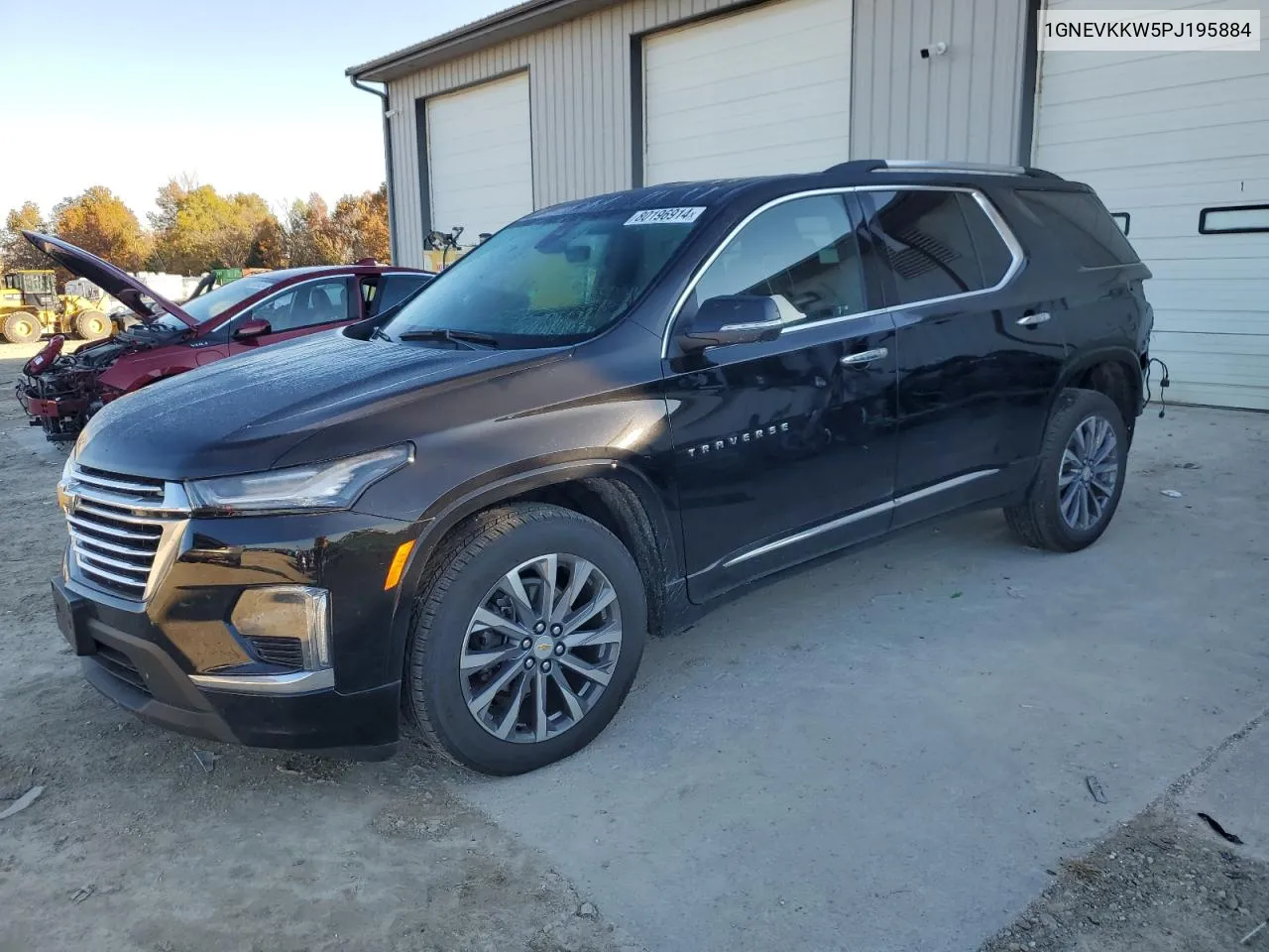 2023 Chevrolet Traverse Premier VIN: 1GNEVKKW5PJ195884 Lot: 80196914