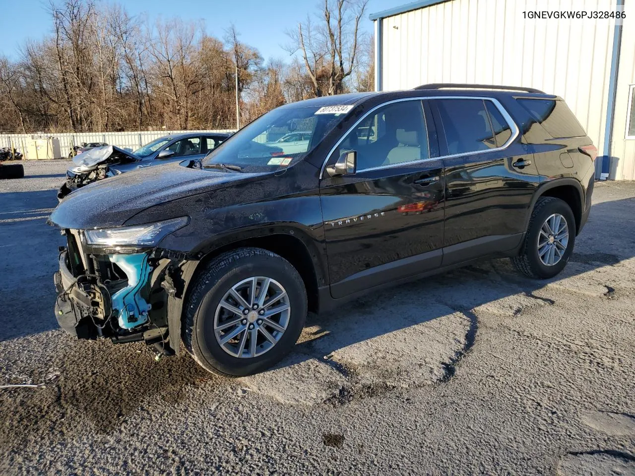 2023 Chevrolet Traverse Lt VIN: 1GNEVGKW6PJ328486 Lot: 80737534