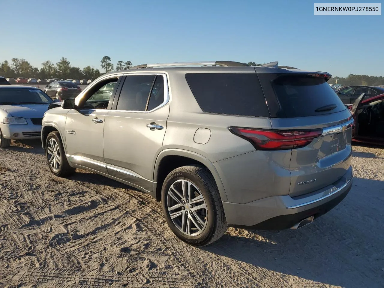 2023 Chevrolet Traverse High Country VIN: 1GNERNKW0PJ278550 Lot: 80854254