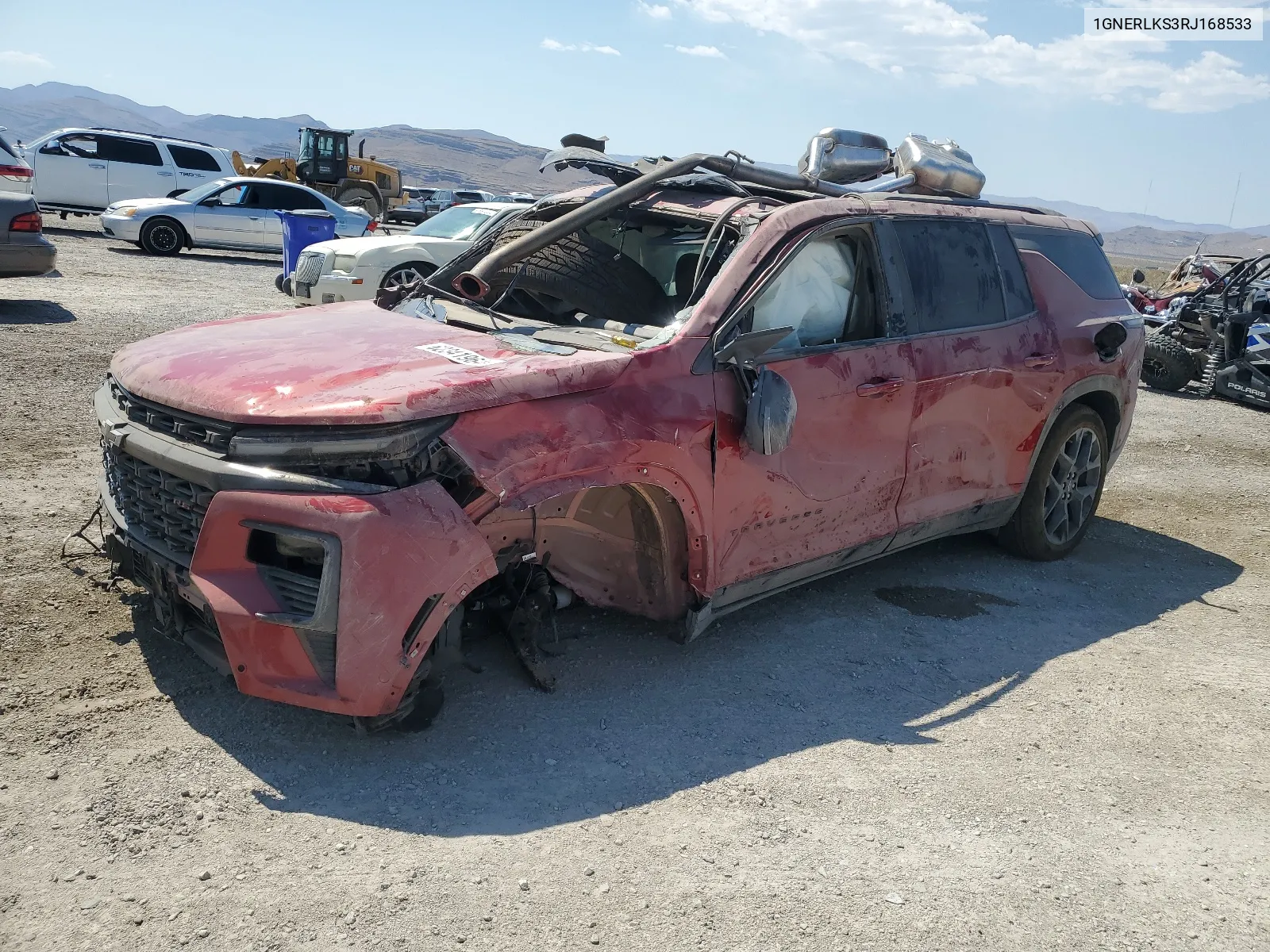 2024 Chevrolet Traverse Rs VIN: 1GNERLKS3RJ168533 Lot: 62341964