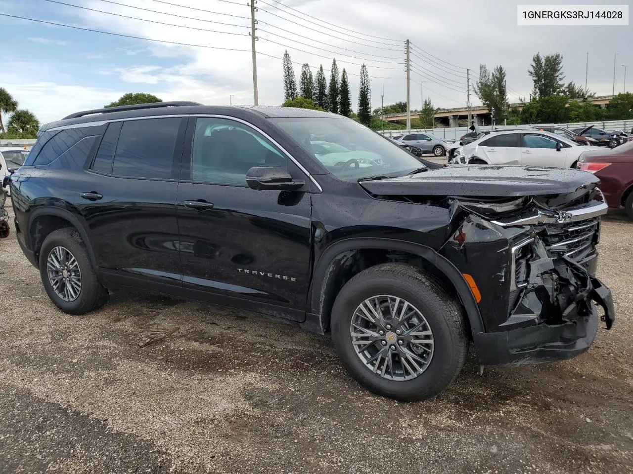 2024 Chevrolet Traverse Lt VIN: 1GNERGKS3RJ144028 Lot: 69627264