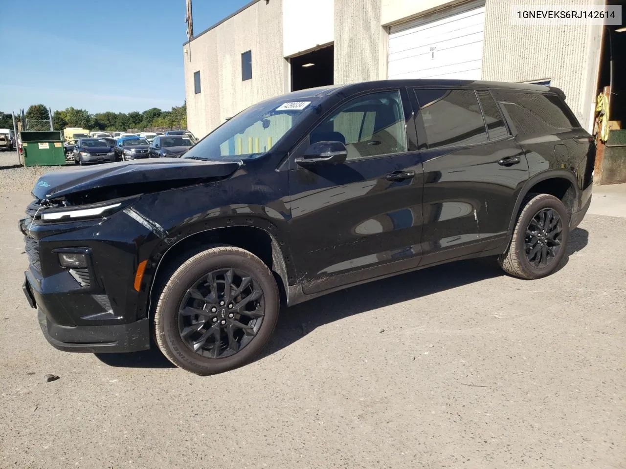 2024 Chevrolet Traverse Ls VIN: 1GNEVEKS6RJ142614 Lot: 74290334