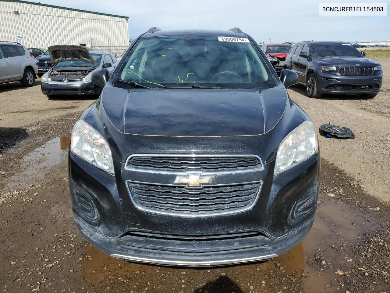 2014 Chevrolet Trax 2Lt VIN: 3GNCJREB1EL154503 Lot: 69809794