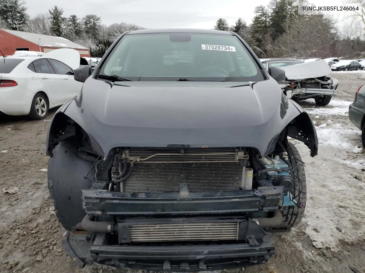 2015 Chevrolet Trax Ls VIN: 3GNCJKSB5FL246064 Lot: 37528734