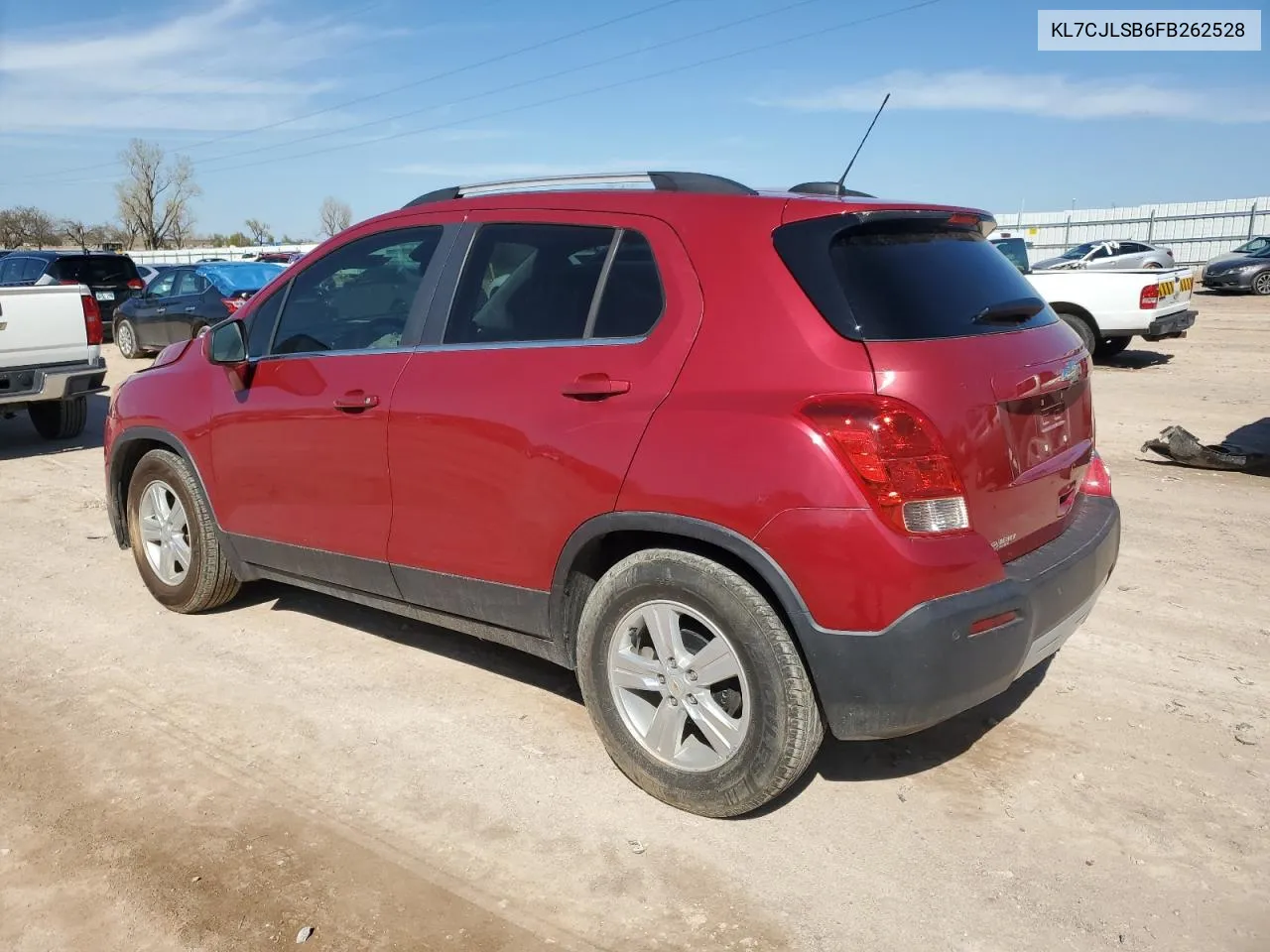 KL7CJLSB6FB262528 2015 Chevrolet Trax 1Lt