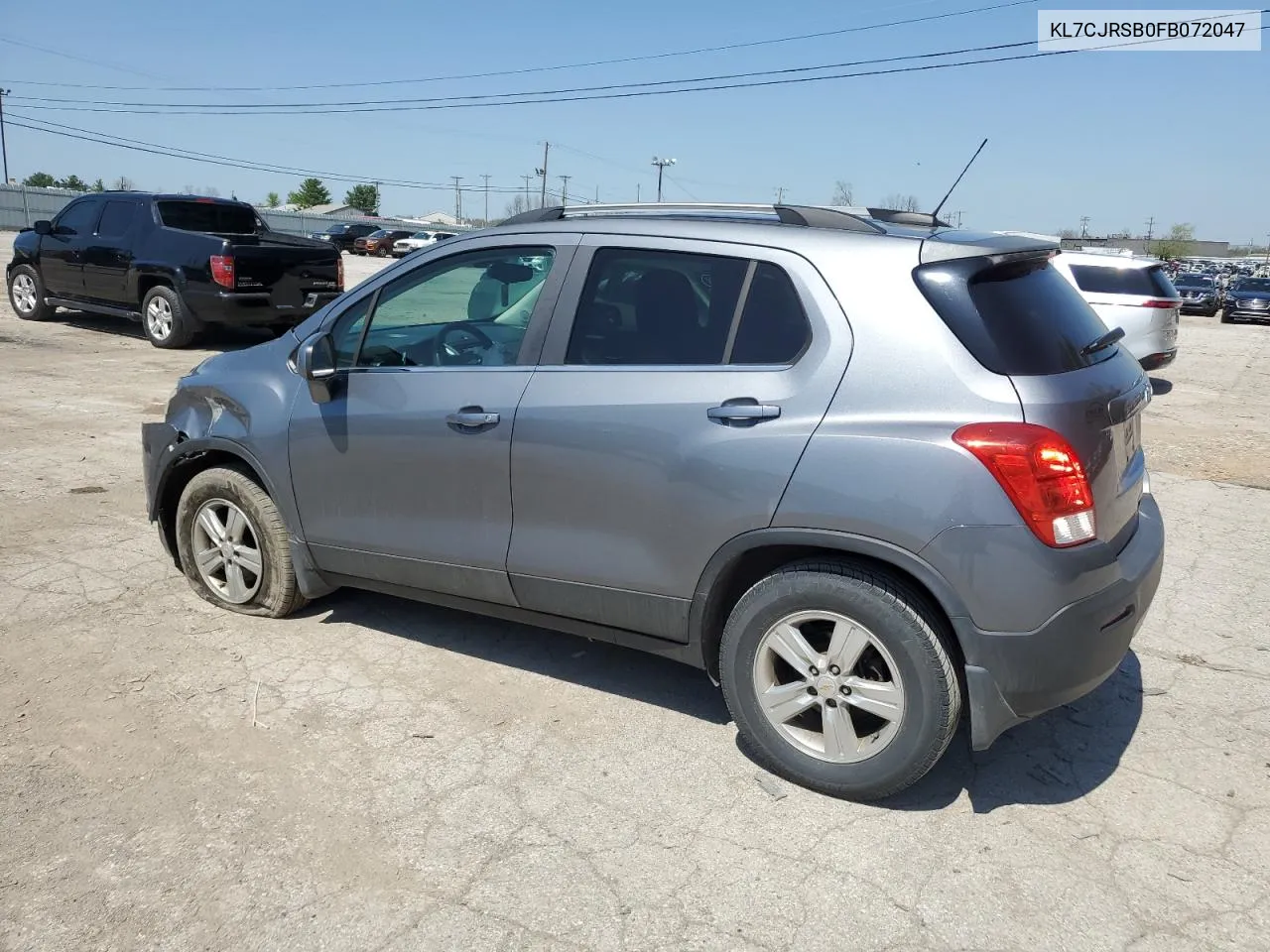 2015 Chevrolet Trax 1Lt VIN: KL7CJRSB0FB072047 Lot: 50594464