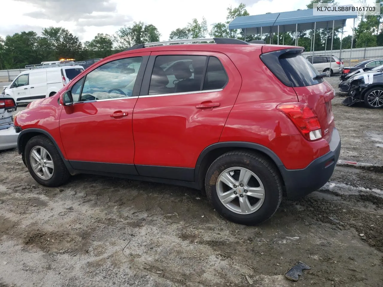 2015 Chevrolet Trax 1Lt VIN: KL7CJLSB8FB161703 Lot: 53640604