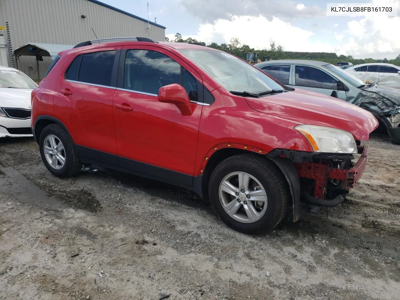 2015 Chevrolet Trax 1Lt VIN: KL7CJLSB8FB161703 Lot: 53640604