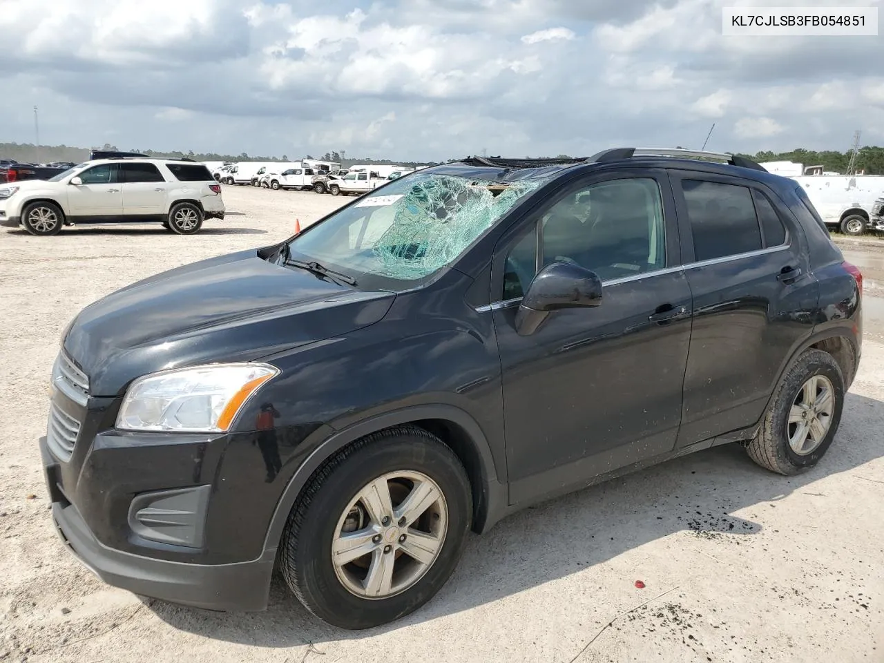 2015 Chevrolet Trax 1Lt VIN: KL7CJLSB3FB054851 Lot: 56147934