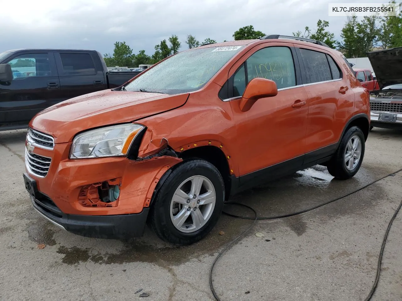 2015 Chevrolet Trax 1Lt VIN: KL7CJRSB3FB255541 Lot: 56472474