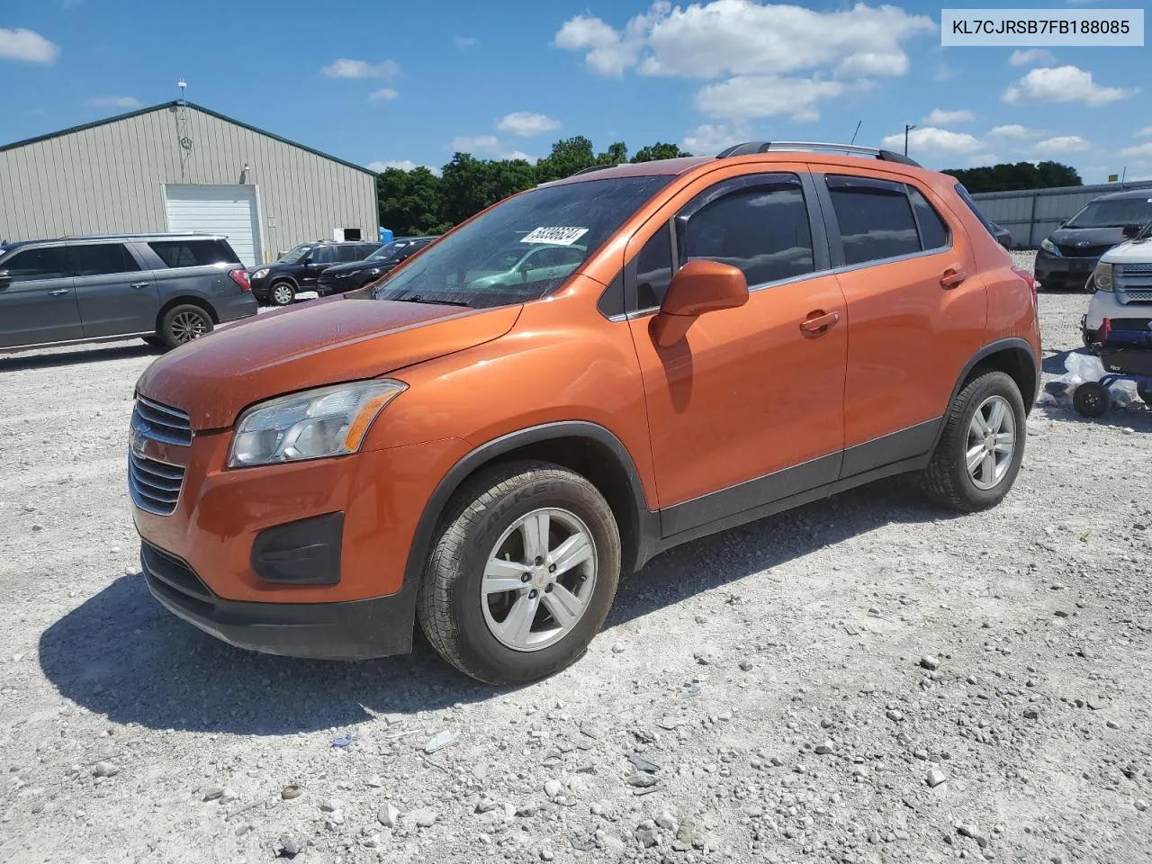 2015 Chevrolet Trax 1Lt VIN: KL7CJRSB7FB188085 Lot: 58396624