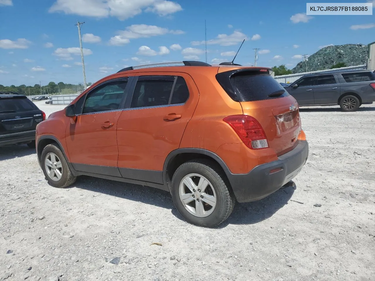 2015 Chevrolet Trax 1Lt VIN: KL7CJRSB7FB188085 Lot: 58396624