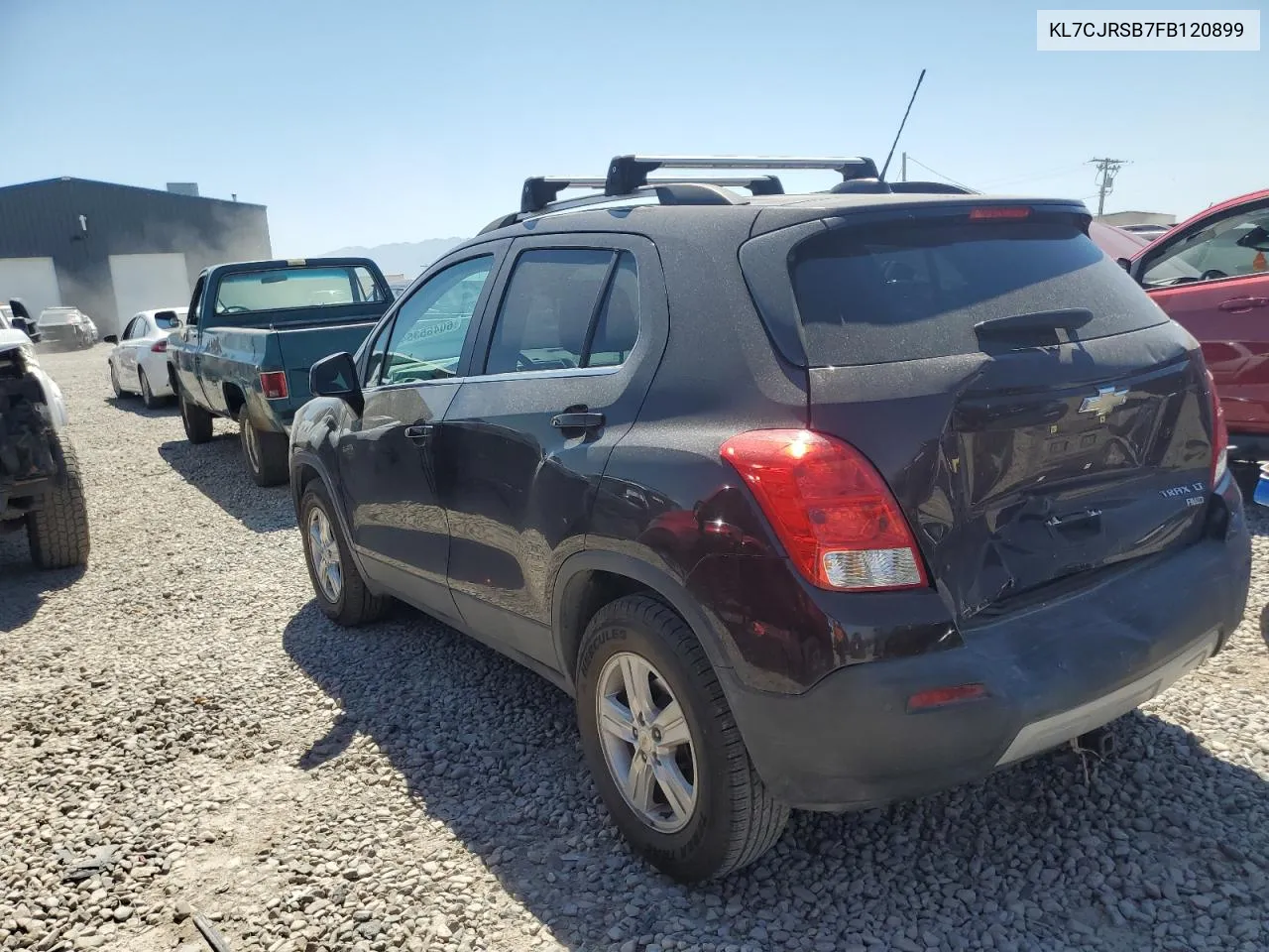 2015 Chevrolet Trax 1Lt VIN: KL7CJRSB7FB120899 Lot: 60465354