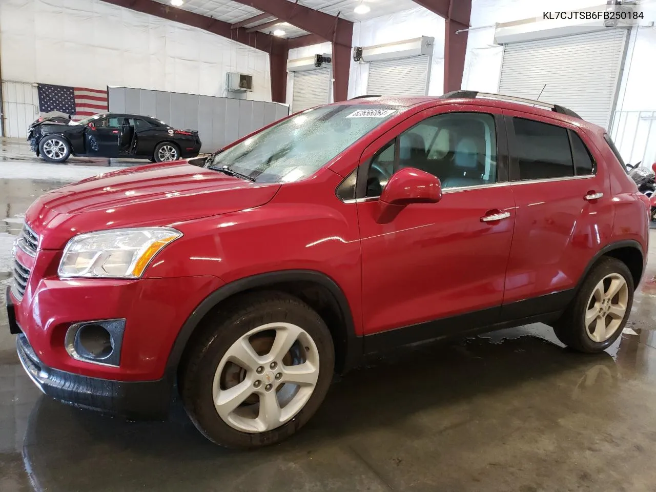 2015 Chevrolet Trax Ltz VIN: KL7CJTSB6FB250184 Lot: 62656064