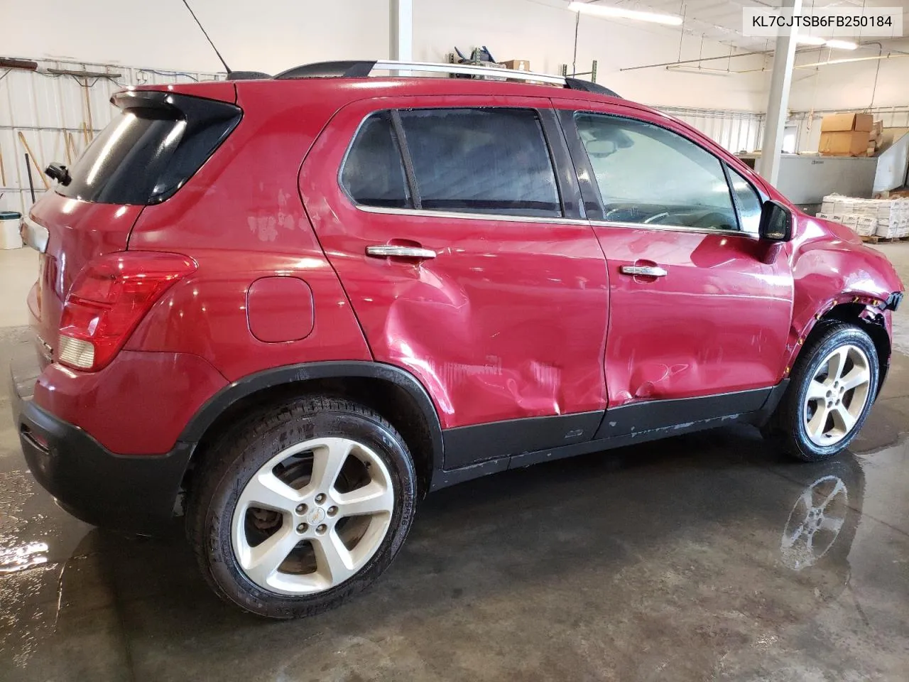 KL7CJTSB6FB250184 2015 Chevrolet Trax Ltz