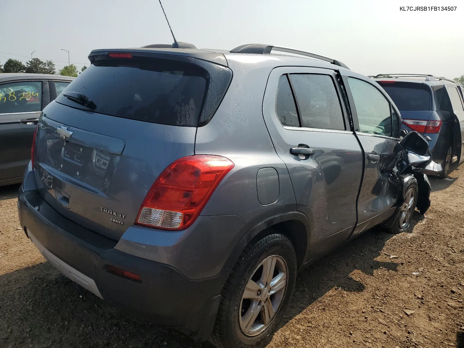 KL7CJRSB1FB134507 2015 Chevrolet Trax 1Lt