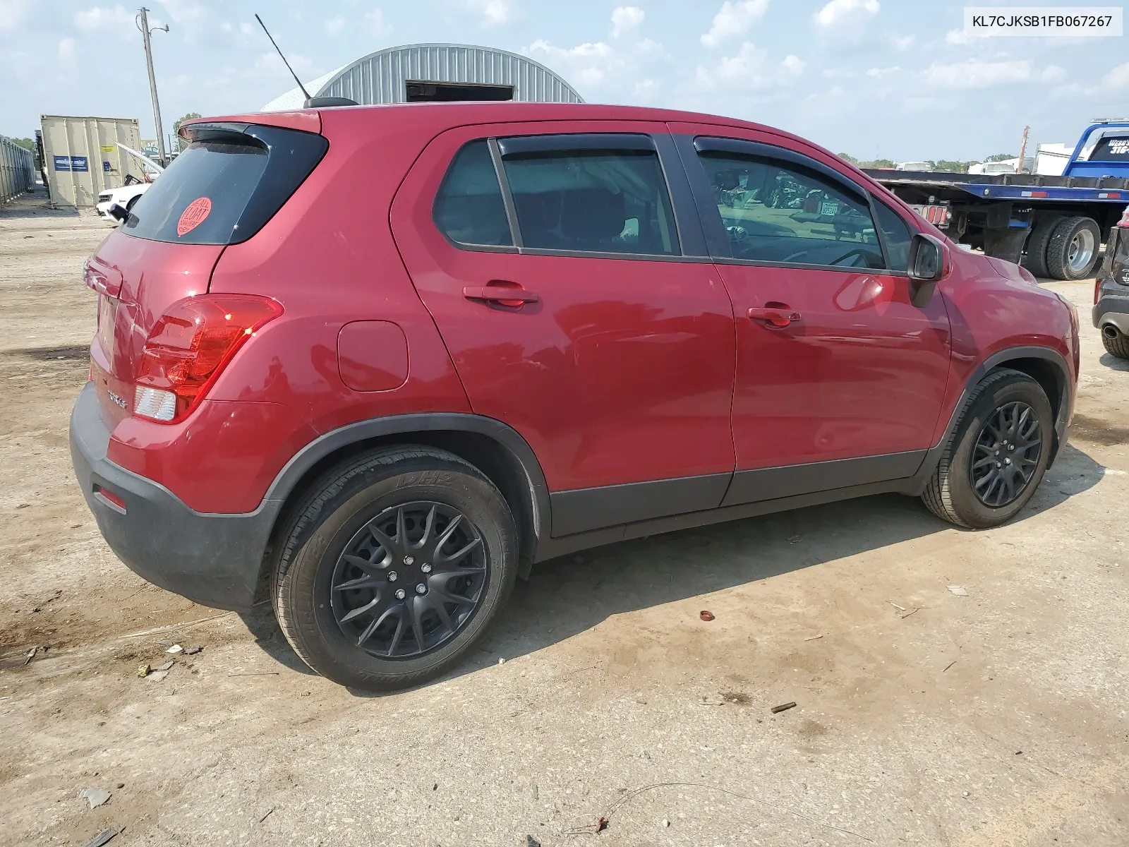 KL7CJKSB1FB067267 2015 Chevrolet Trax Ls