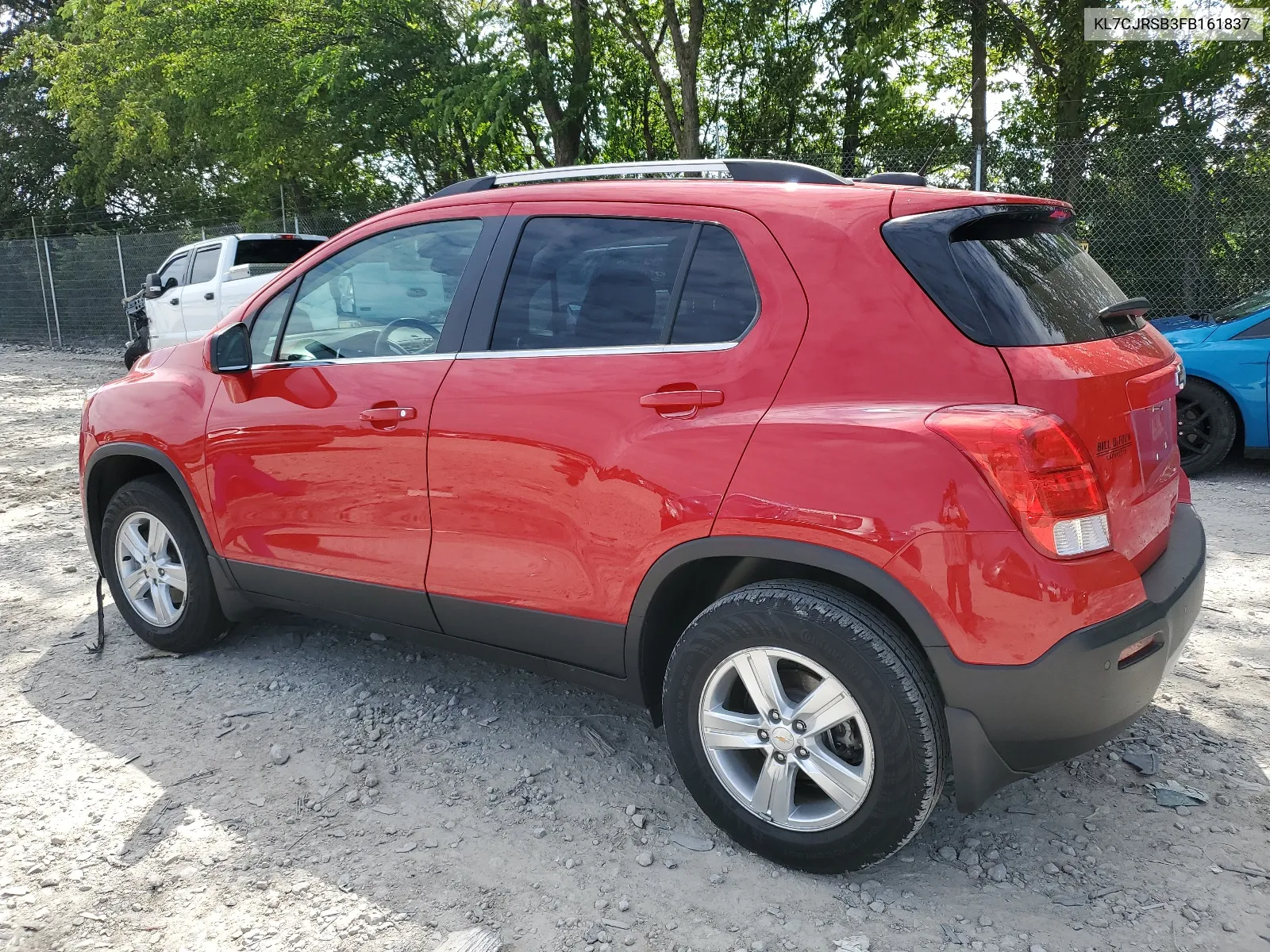 KL7CJRSB3FB161837 2015 Chevrolet Trax 1Lt