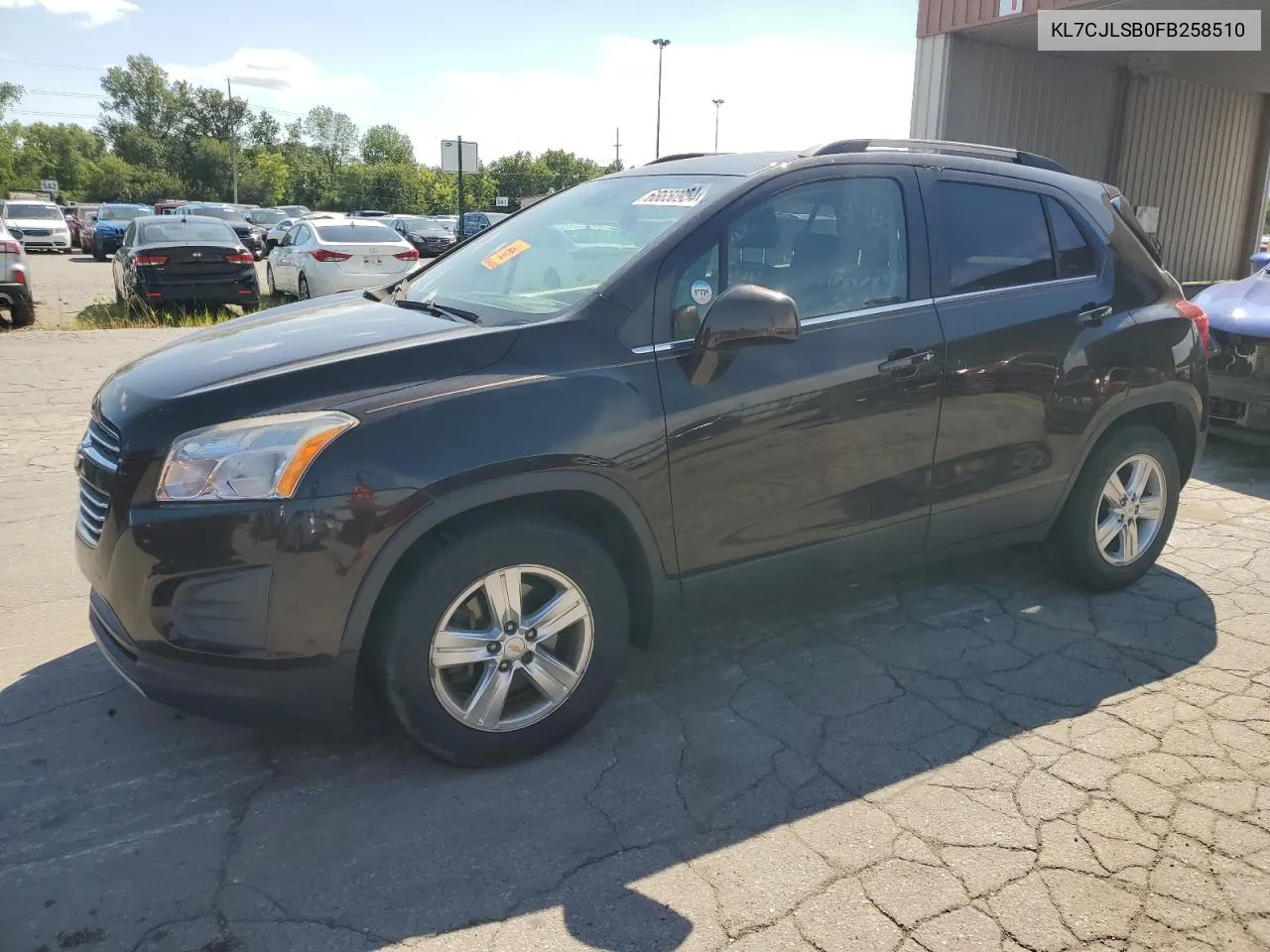 2015 Chevrolet Trax 1Lt VIN: KL7CJLSB0FB258510 Lot: 66650954