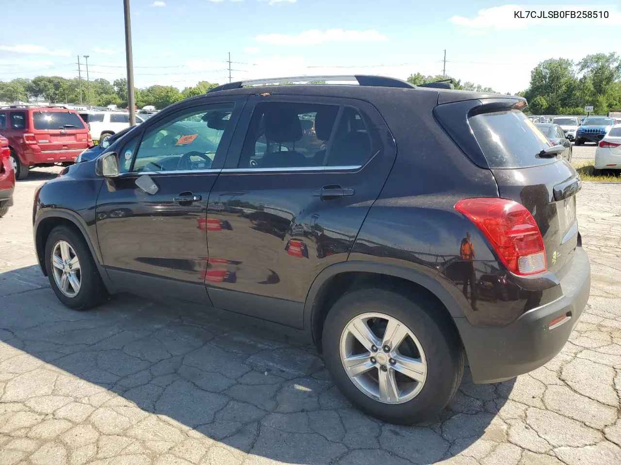 KL7CJLSB0FB258510 2015 Chevrolet Trax 1Lt