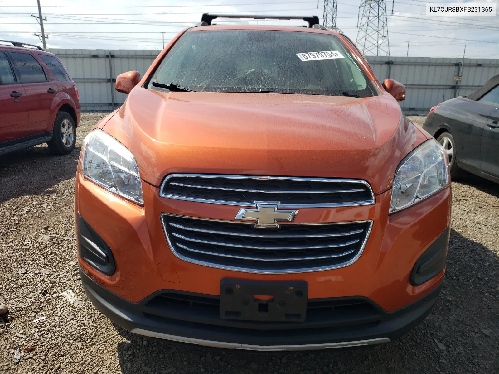 2015 Chevrolet Trax 1Lt VIN: KL7CJRSBXFB231365 Lot: 67979754