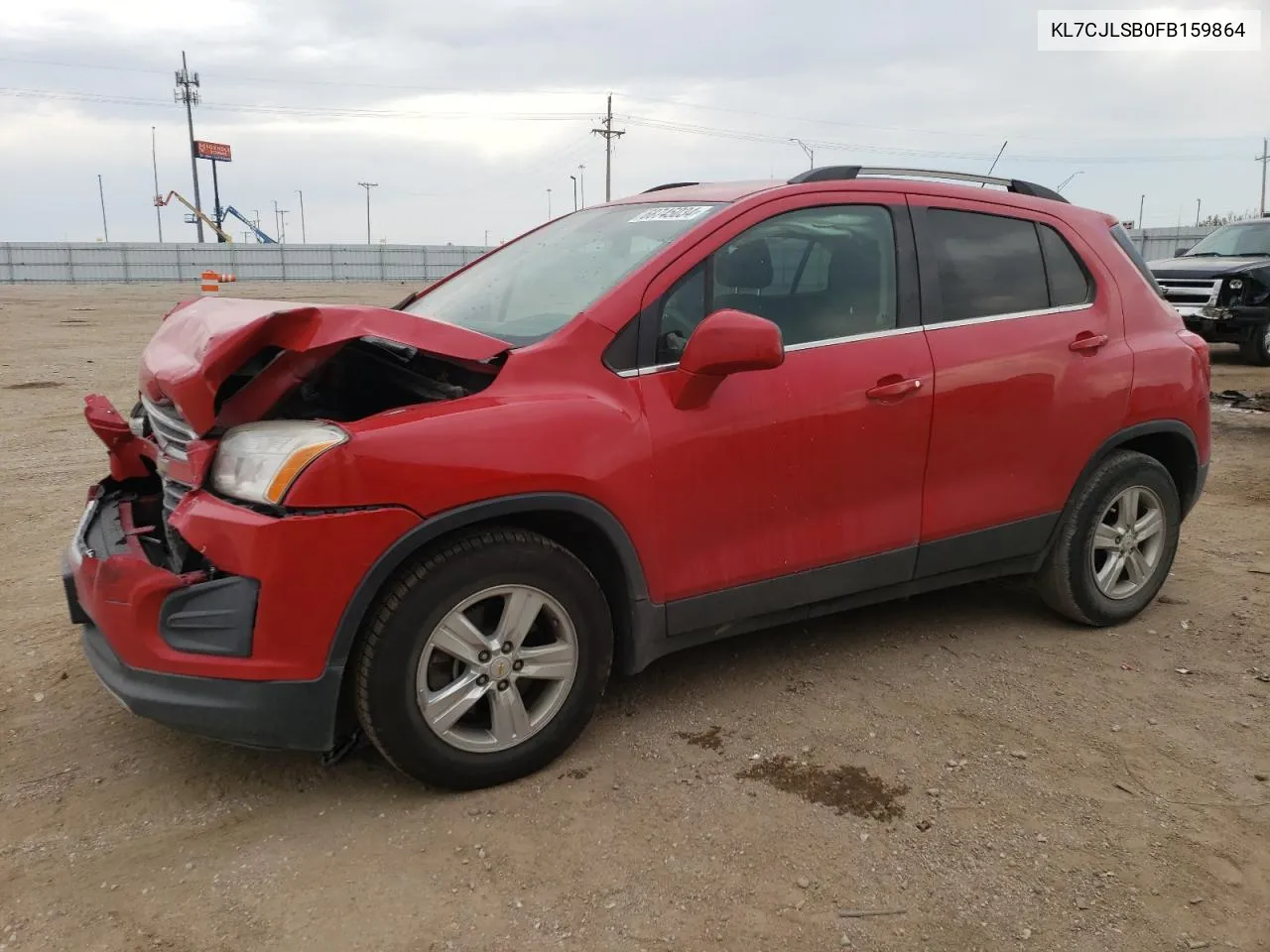 KL7CJLSB0FB159864 2015 Chevrolet Trax 1Lt