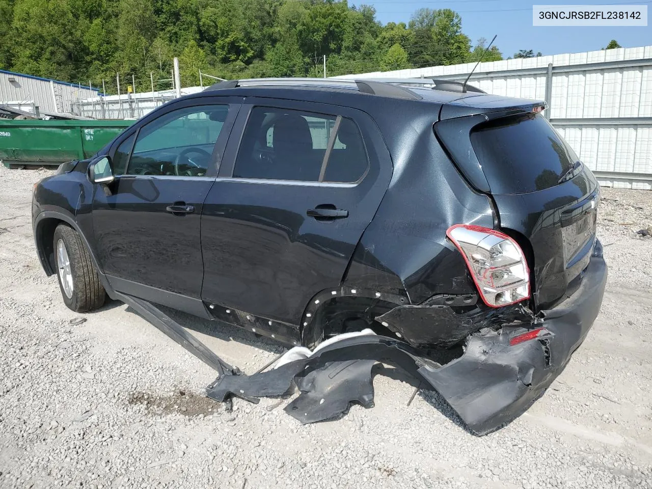 2015 Chevrolet Trax 1Lt VIN: 3GNCJRSB2FL238142 Lot: 70635234