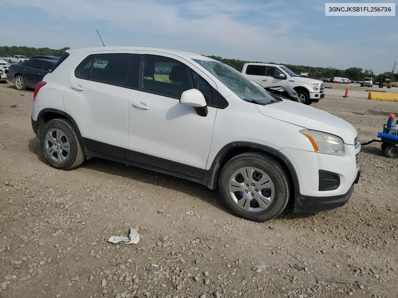 2015 Chevrolet Trax Ls VIN: 3GNCJKSB1FL256736 Lot: 70726634