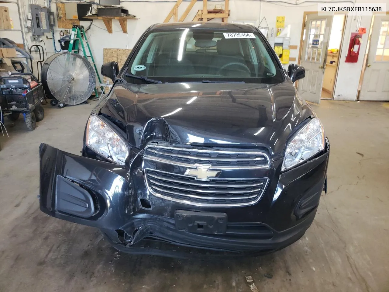 KL7CJKSBXFB115638 2015 Chevrolet Trax Ls