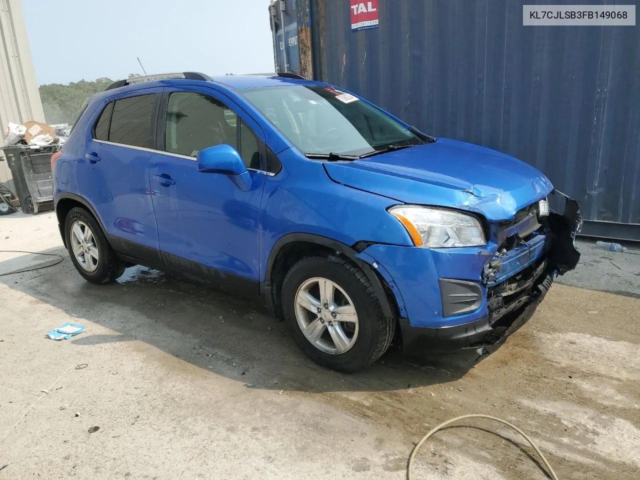 KL7CJLSB3FB149068 2015 Chevrolet Trax 1Lt