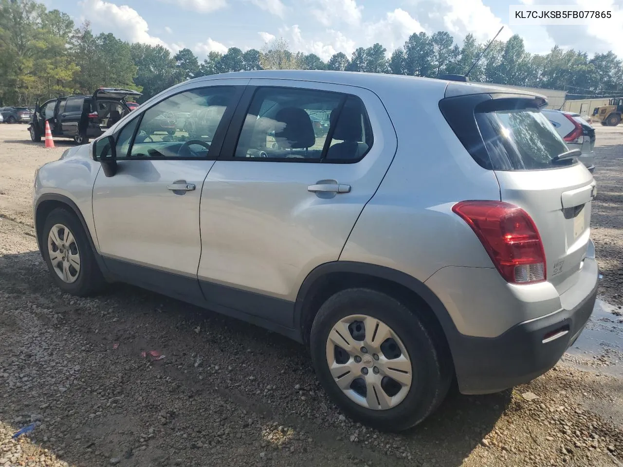 2015 Chevrolet Trax Ls VIN: KL7CJKSB5FB077865 Lot: 72022044