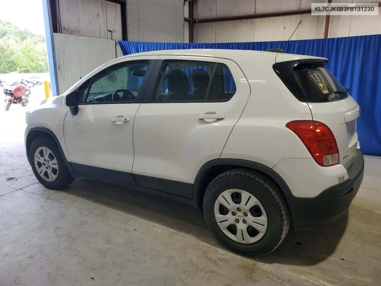 2015 Chevrolet Trax Ls VIN: KL7CJKSB3FB131230 Lot: 72055094