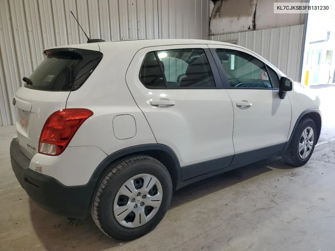 2015 Chevrolet Trax Ls VIN: KL7CJKSB3FB131230 Lot: 72055094