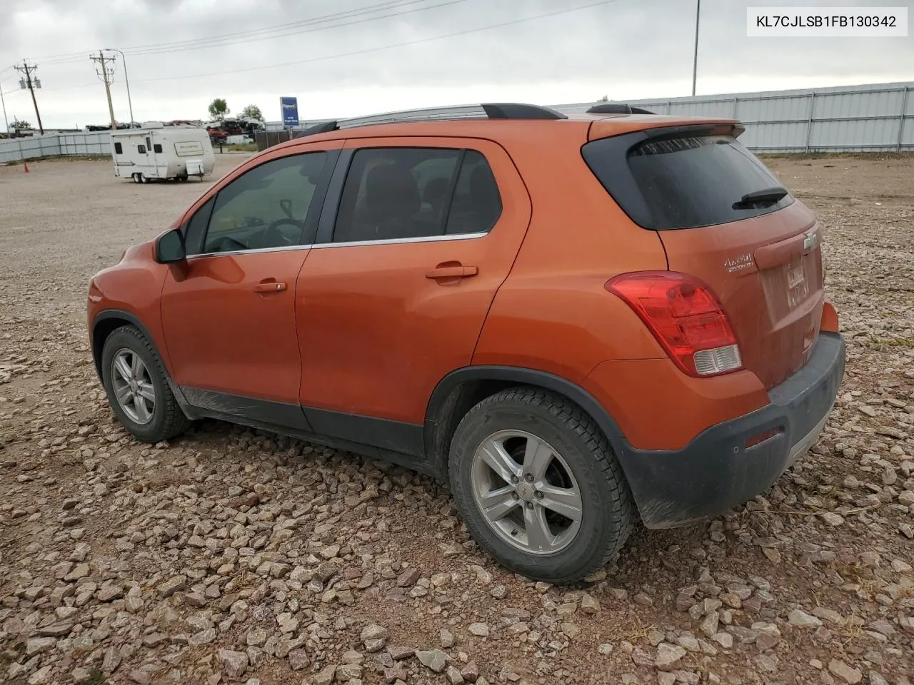 KL7CJLSB1FB130342 2015 Chevrolet Trax 1Lt