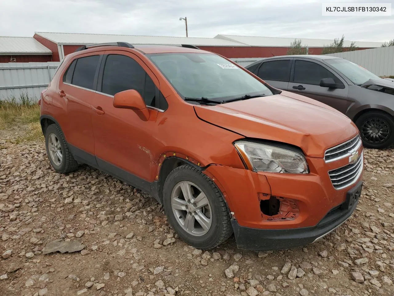 2015 Chevrolet Trax 1Lt VIN: KL7CJLSB1FB130342 Lot: 72525424