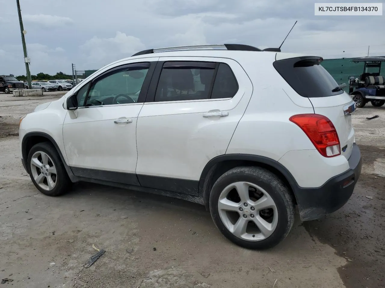 2015 Chevrolet Trax Ltz VIN: KL7CJTSB4FB134370 Lot: 72589844