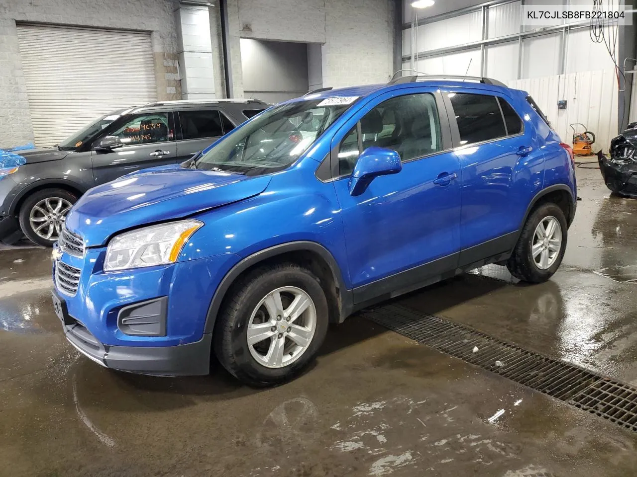 KL7CJLSB8FB221804 2015 Chevrolet Trax 1Lt