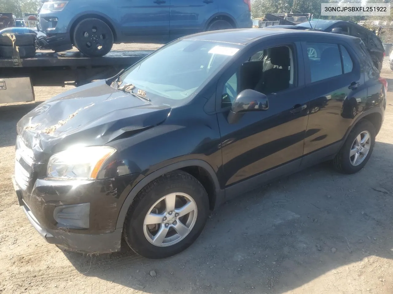 2015 Chevrolet Trax 1Ls VIN: 3GNCJPSBXFL251922 Lot: 73936714