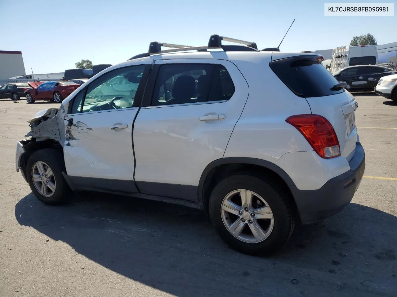 KL7CJRSB8FB095981 2015 Chevrolet Trax 1Lt