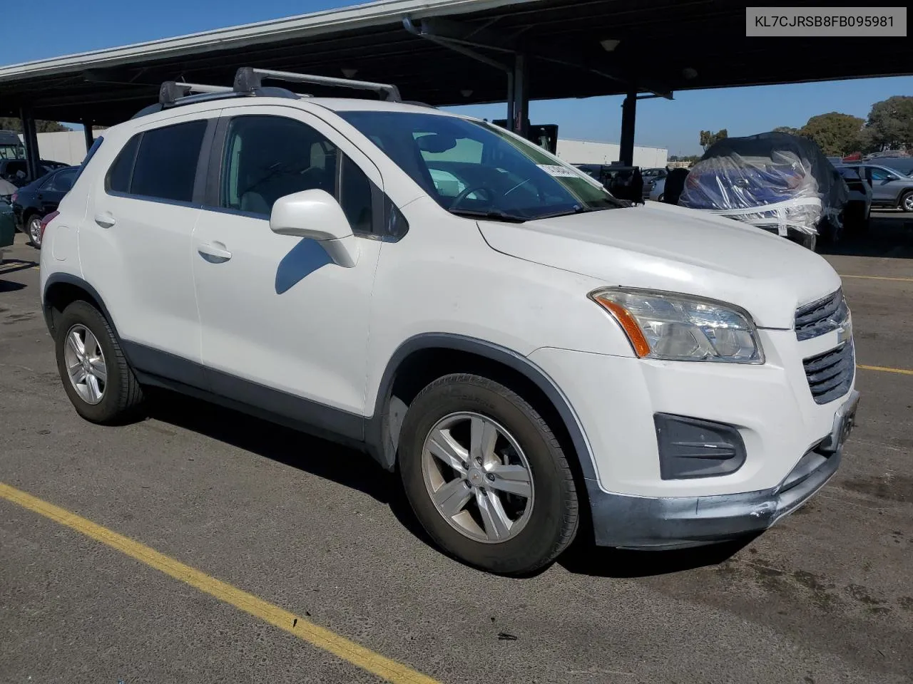 KL7CJRSB8FB095981 2015 Chevrolet Trax 1Lt